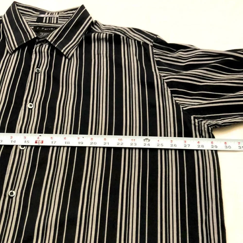 Bundle J.Ferrar mens button front long sleeve shirt size 2XLT - Picture 13 of 14